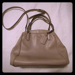 Coach tan purse